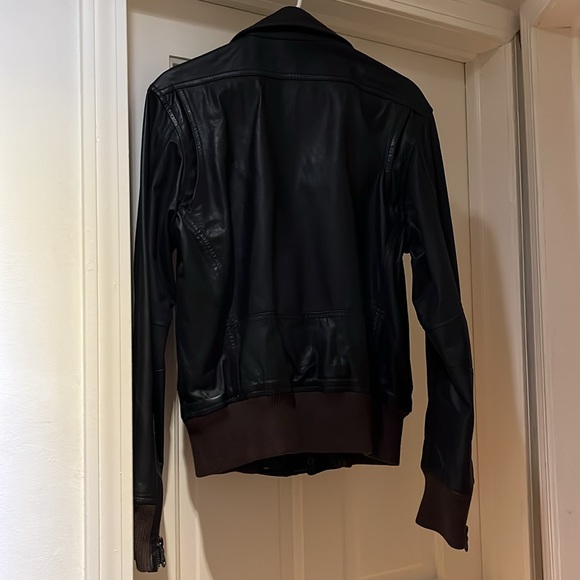 Vintage Diesel 100% Leather Jacket Size Large - Picture 6 of 7